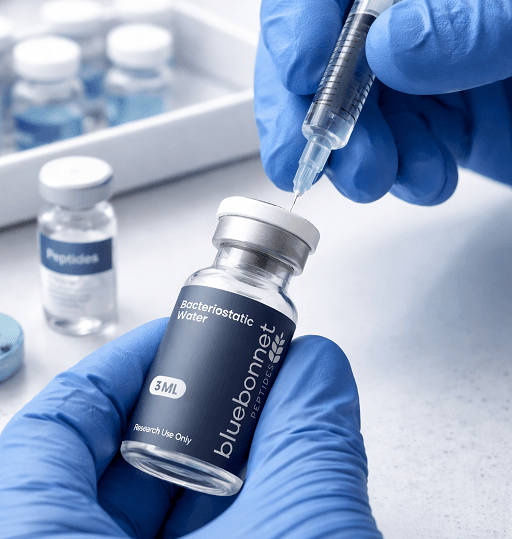 Bluebonnet Peptides is a trusted research supplier based in Austin, TX. ≥99% purity, third-party tested compounds, and transparent COAs for qualified researchers.