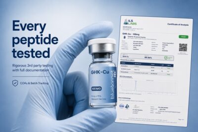every peptide tested, bluebonnet peptides