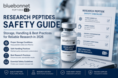 Third-party peptide testing — HPLC chromatogram and mass spectrometry COA results for research peptides