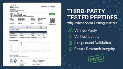 Third-party tested peptides quality process at Bluebonnet